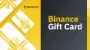 Оплата подарочными картами Binance в различных валютах